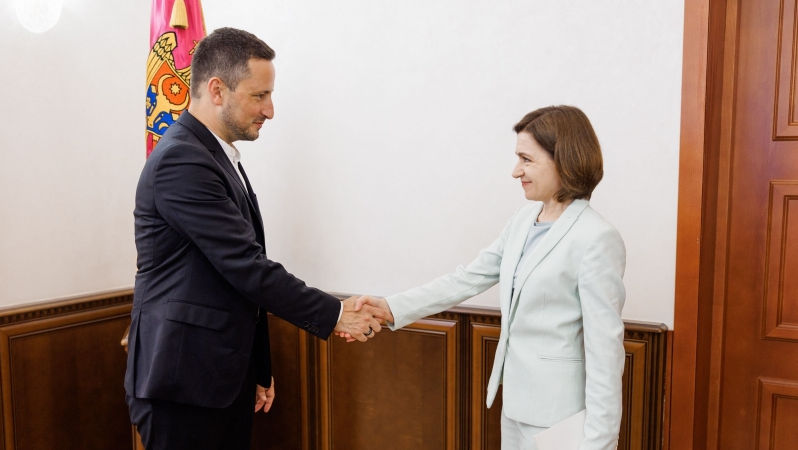 Maia Sandu a discutat cu vicepreședintele PE despre parcursul european