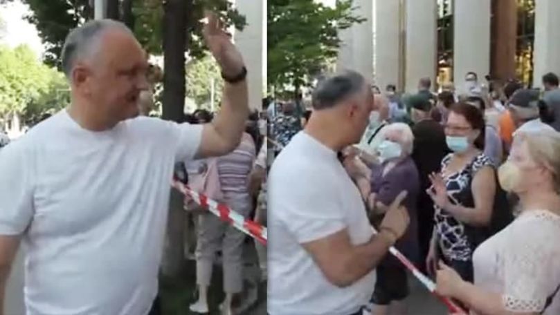 Dodon a venit să se vaccineze cu Sputnik V, însă s-a răzgândit