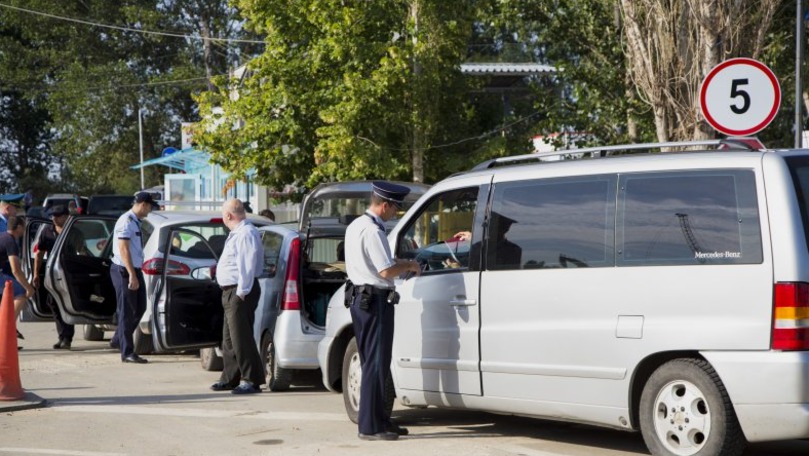 В настоящее время в выходные дни на КПП наблюдается увеличение потока пассажиров и транспортных средств в обоих направлениях. Фото: border.gov.md.