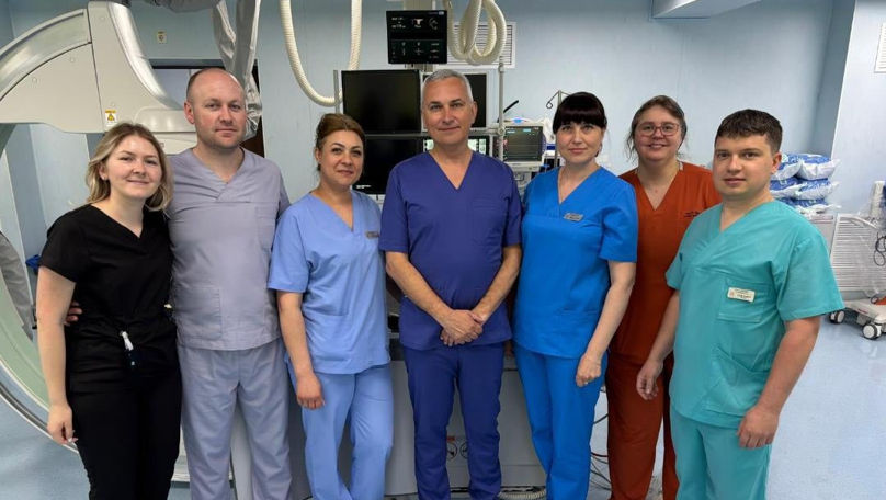 Premieră medicală: Tratament minim invaziv pentru inimă, la Chișinău