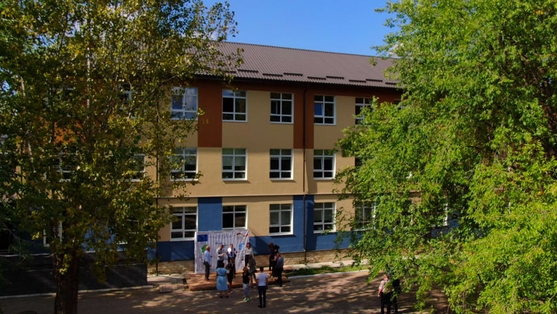 Cum arată un liceu din Bălți, renovat cu aproape 30 de milioane de lei