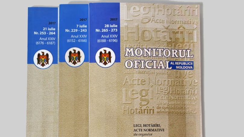 Proiectul asupra căruia Guvernul și-a asumat răspunderea, publicat