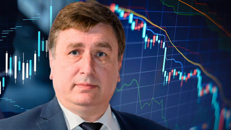 Аналитик IDIS Viitorul Вячеслав Ионицэ назвал причины экономического спада. Коллаж Point.md.