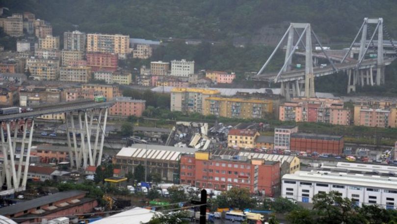 Un moldovean, printre cei morți în urma prăbușirii podului din Genova