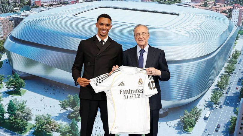 Fotbalistul Trent Alexander-Arnold, prezentat oficial la Real Madrid