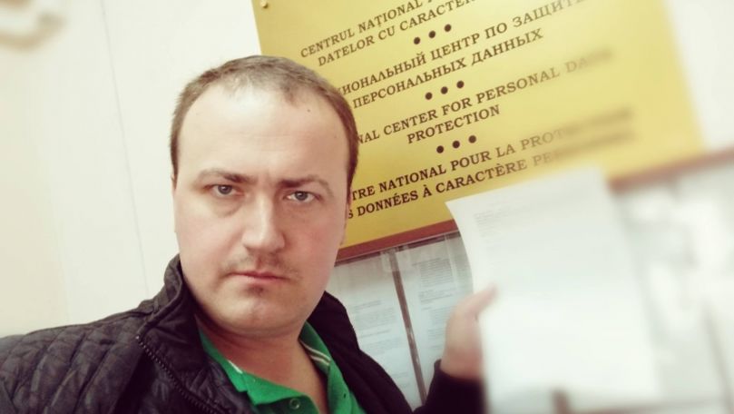 Полицейский обвинил активиста в оскорблении и потребовал 50 000 леев.