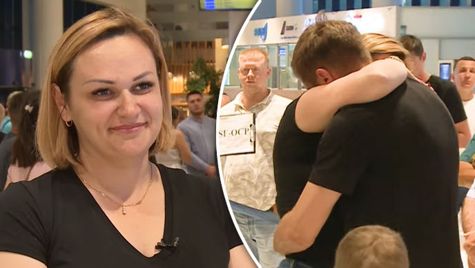 Emoții la Aeroport: Povestea unei moldovence care a revenit din SUA după 11 ani