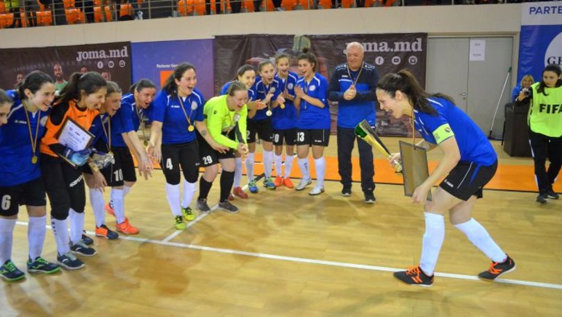 Real Succes Chişinău a devenit campioană naţională la fotbal feminin