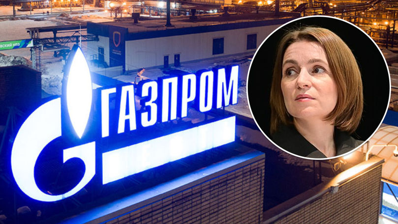 Sandu acuză Gazprom și contestă datoria de 800 de milioane de dolari
