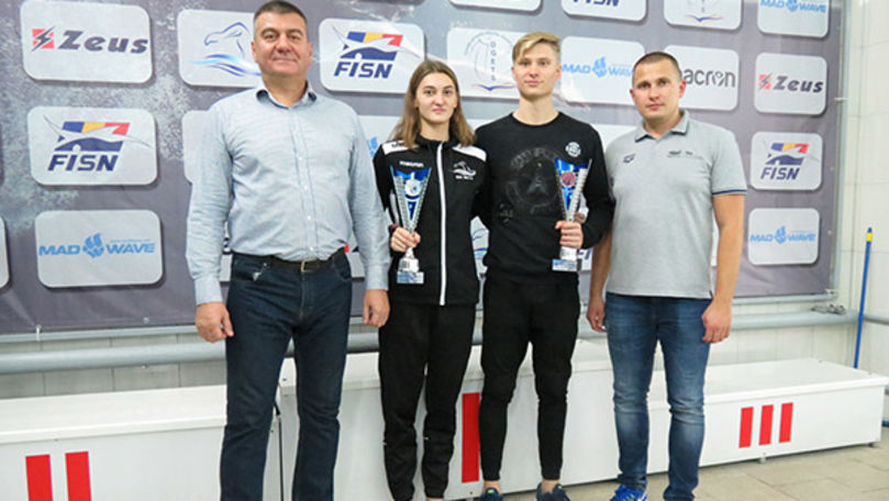 Tatiana Chișca și Nichita Bortnicov au dominat Cupa Moldovei la înot