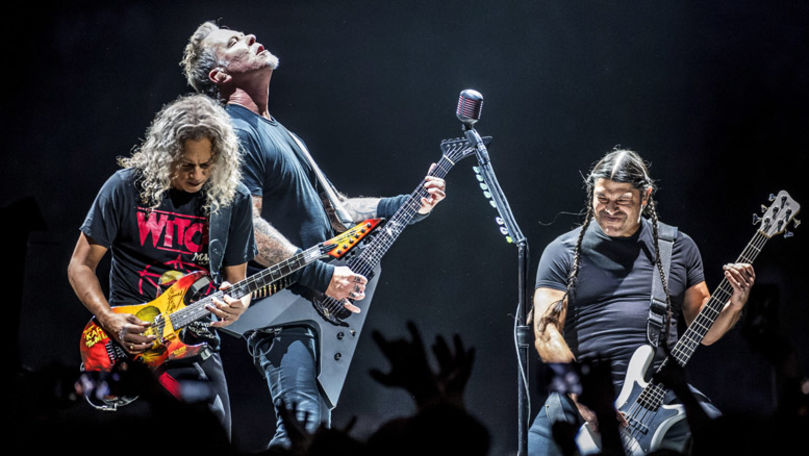 Legendara trupă Metallica a cântat o piesă din repertoriul rock românesc