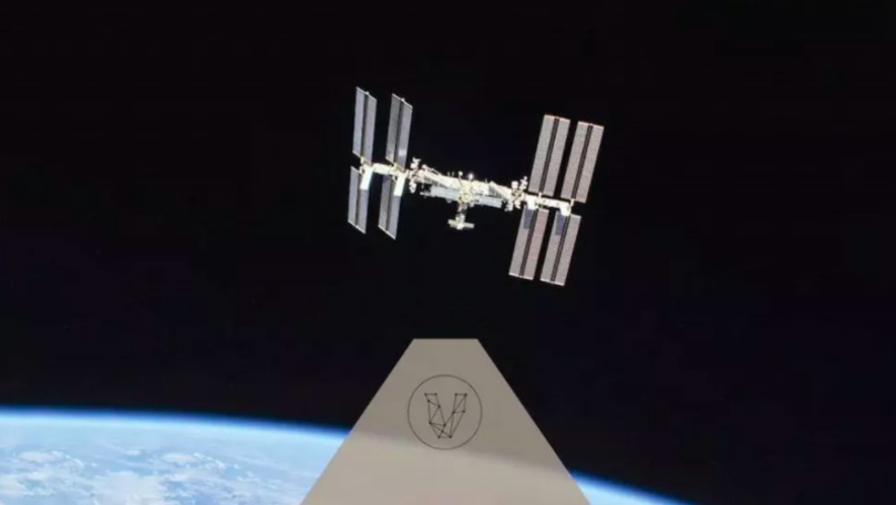 Un start-up vrea să trimită artefacte pe Stația Spațială Internațională