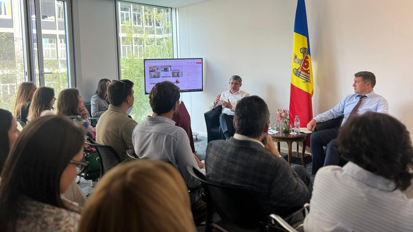 Igor Grosu, în discuții cu moldovenii din Elveția: Să promovați Moldova