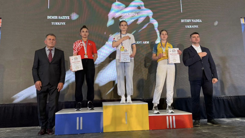 Campionatul European de Armwrestling: Moldovenii au cucerit nouă medalii