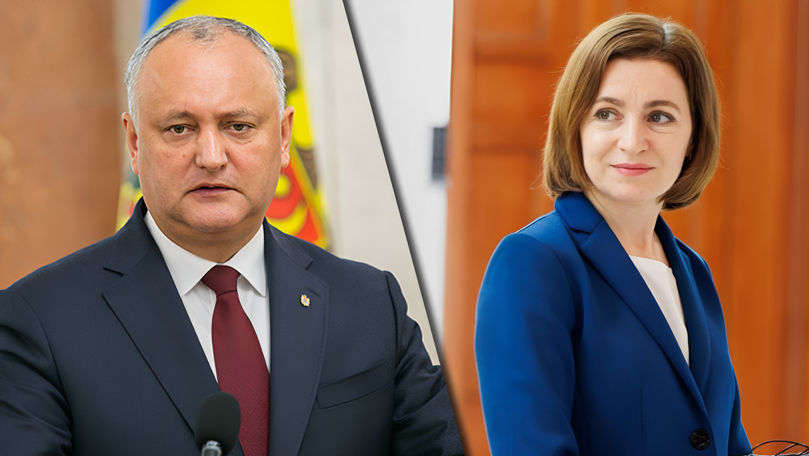 Dodon: Sandu a câștigat alegerile doar datorită fraudei din diasporă