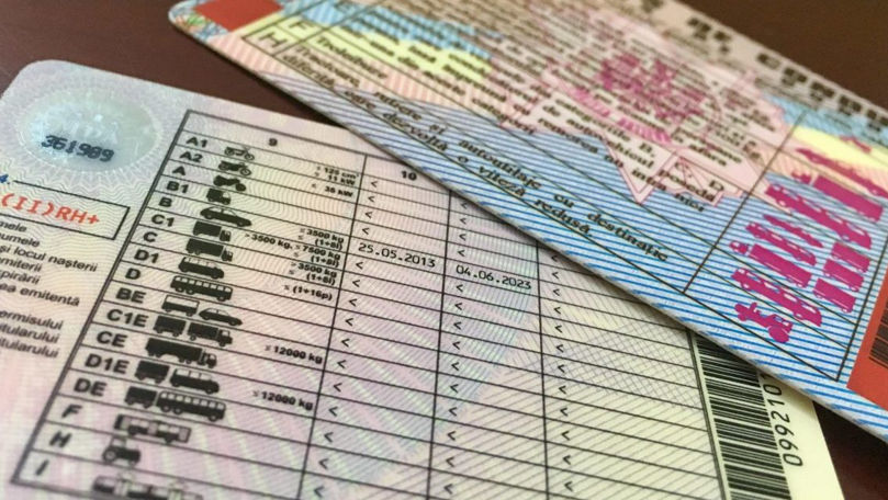 Cetăţenii R. Moldova pot deține doar un singur permis de conducere
