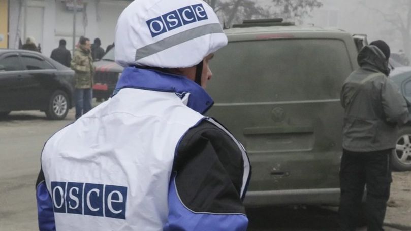 Separatiștii pro-ruși din Donbas au atacat o coloană a Misiunii OSCE