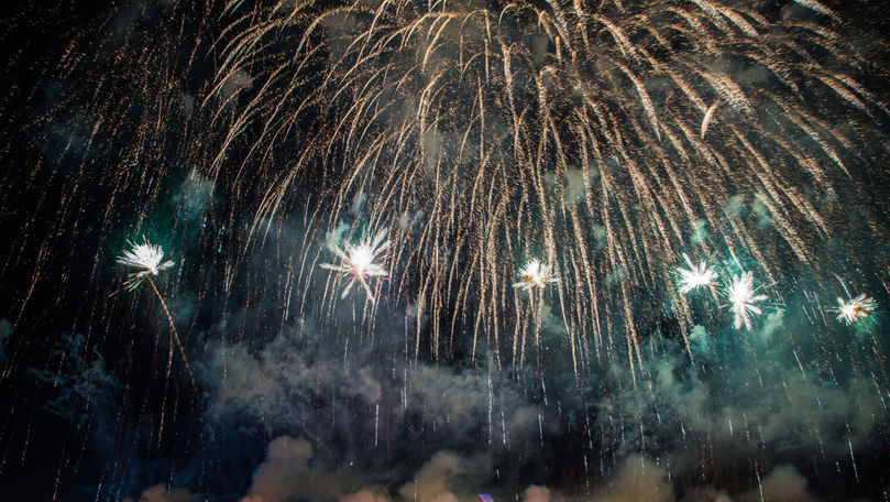 Un festival Internaţional de artificii a avut loc la Moscova