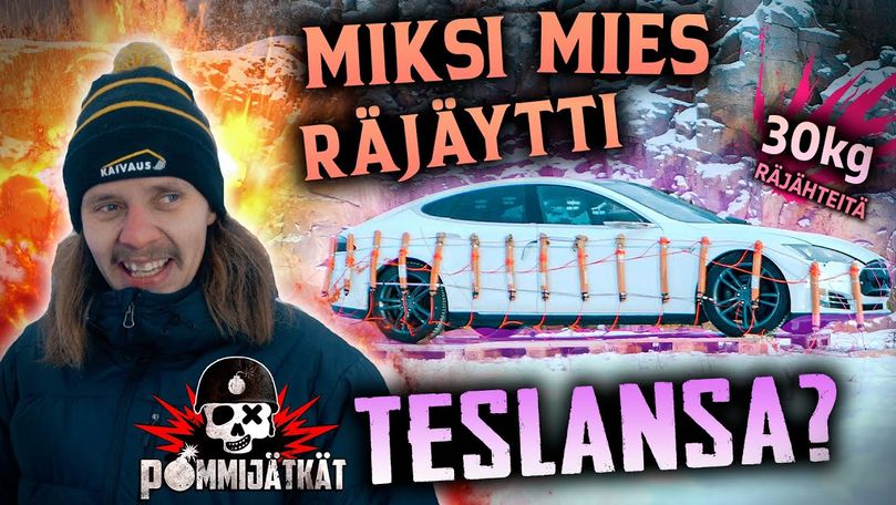 Владелец Tesla взорвал машину динамитом, когда узнал цену на замену аккумулятора.