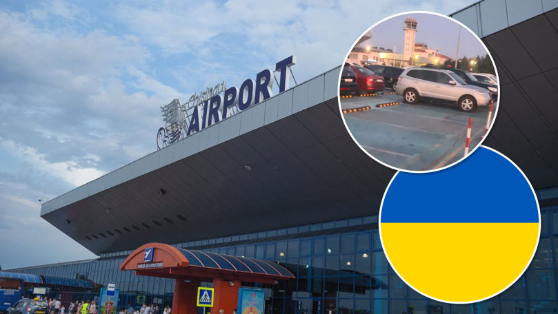 Parcare privată pentru ucraineni la Aeroport? Bărbat: Zona e îngrădită
