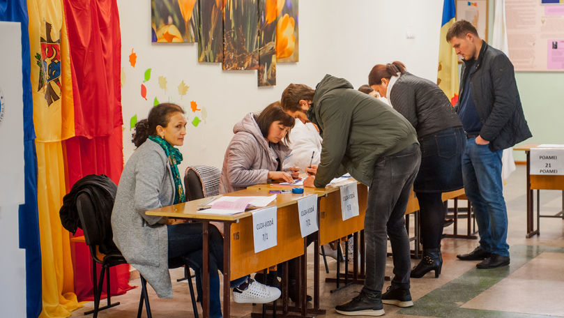 Două regiuni din R. Moldova în care prezența la vot a depășit 50%