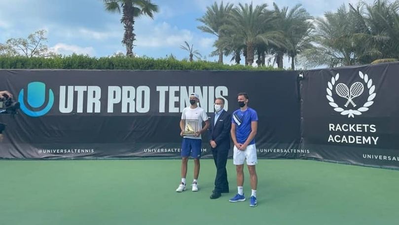 Tenismenul moldovean Ilie Snițari a câștigat trofeul UTR Pro Tennis din Dubai