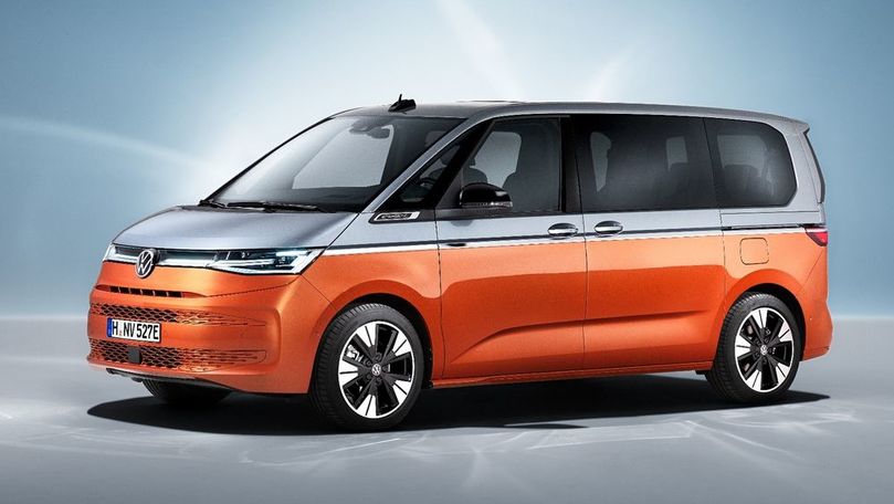 Noua generație Volkswagen Multivan a intrat în producție