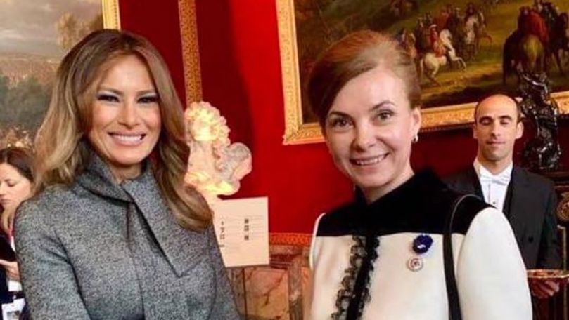 Galina Dodon, poză cu Melania Trump. Mesajul șefului statului