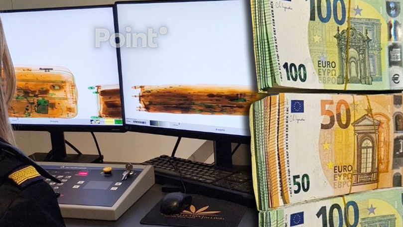 В аэропорту Кишинева у пассажира изъяли более 30 тысяч евро.