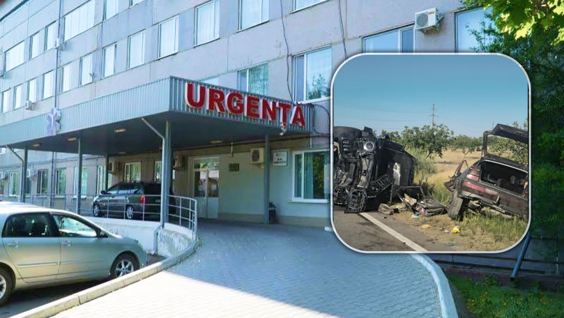 Doi copii răniți în accidentul de la Cahul, transferați la Chișinău