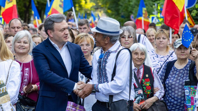 Dorin Recean, la Marșul Suveranității: Să construim un stat sigur