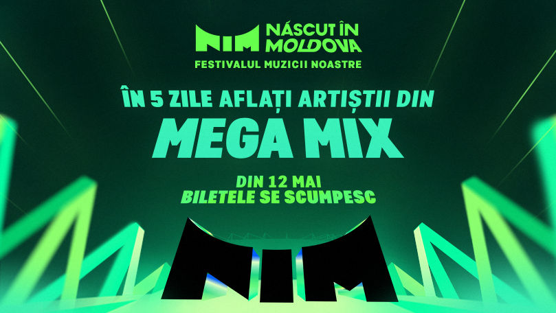 Afisha.md: Biletele la „Născut în Moldova” se scumpesc din 12 mai Ⓟ