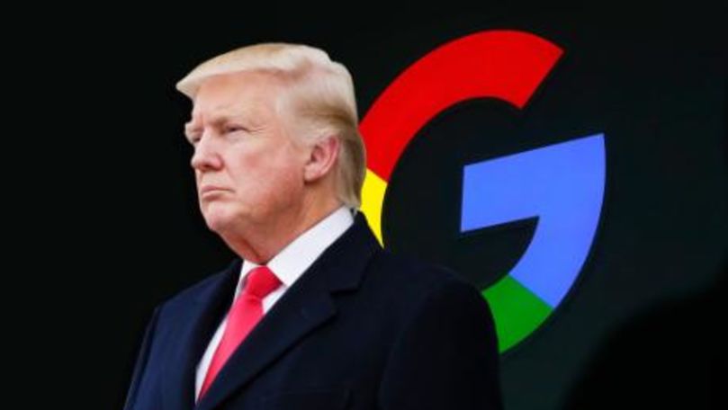 Trump acuză Google de acţiuni foarte ilegale înaintea alegerilor