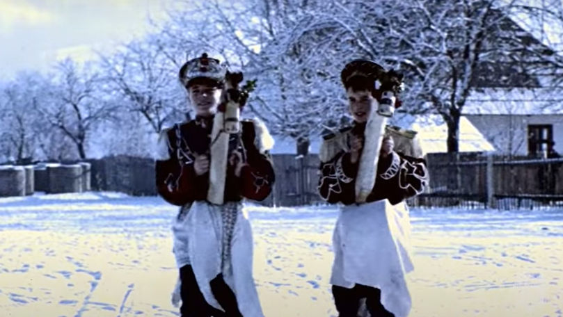 Cum erau marcate sărbătorile de iarnă în Moldova în 1968