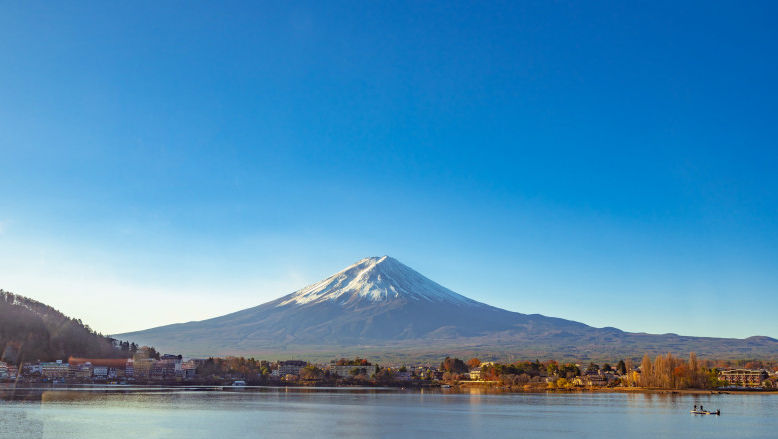 A apărut prima zăpadă din acest an pe Muntele Fuji