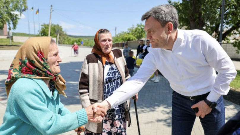 Dorin Recean a vizitat satul Vălcineț cu ocazia hramului localității