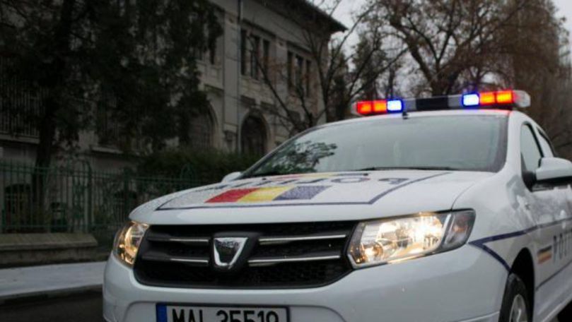 Poliţist român, lovit în cap de un şofer care depăşise neregulamentar