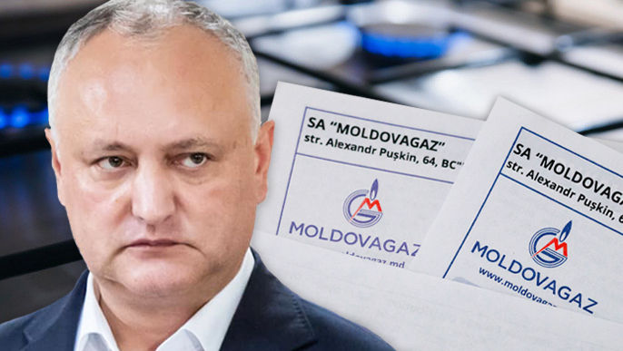 Dodon cere un tarif de 10 lei la gaz: Guvernul să achite diferența