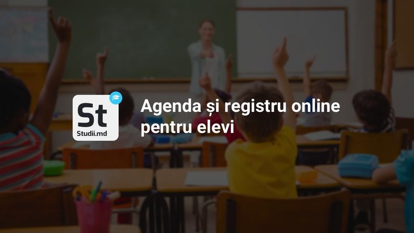 Studii.md: Agendă și registru online. Cum funcționează platforma