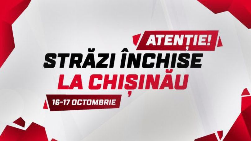 Maratonul Internațional Chișinău: Străzile închise în acest weekend