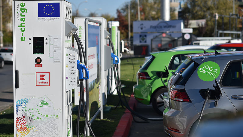Kaufland Moldova va avea staţii de încărcare a mașinilor electrice (P)