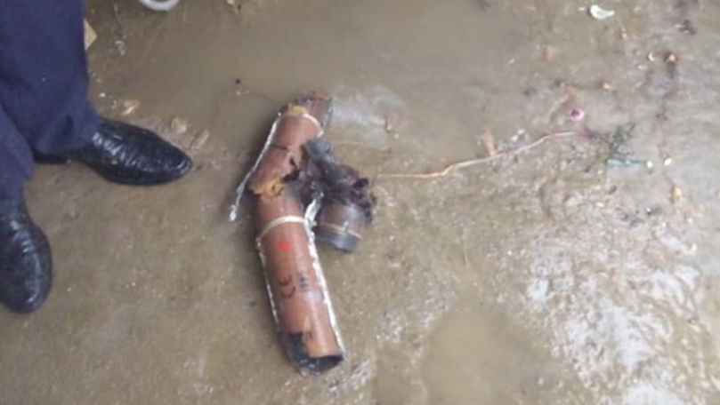 O rachetă antigrindină a căzut pe casa unei familii din România