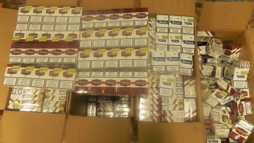 Autocar Bălţi-Bucureşti, bucşit cu ţigări nedeclarate, deconspirat