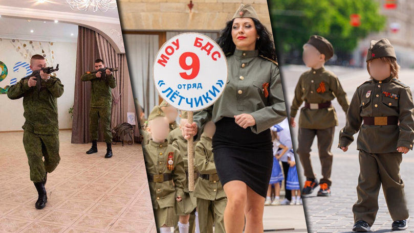 Copilărie în armată: Cum cultivă Tiraspolul militarismul în grădinițe