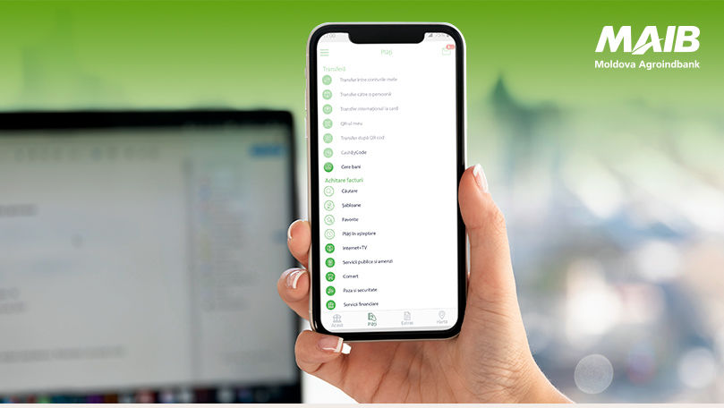 MAIB: Sporește-ți siguranța și optează pentru serviciile digitale (P)