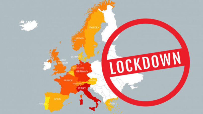 Lockdown: Tabloul celor mai dure restricții impuse în țările din Europa
