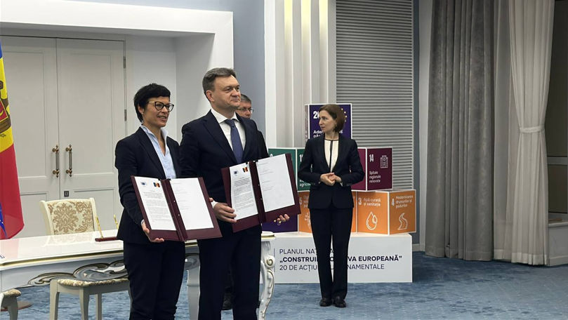 Acordul pentru Planul de Creștere al R. Moldova, semnat la Chișinău