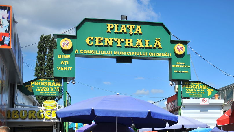 Piața Centrală din Chișinău va rămâne închisă până pe 15 mai