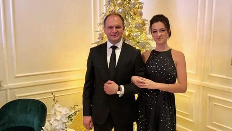 Ion Ceban, la braț cu soția la un eveniment de gală din București