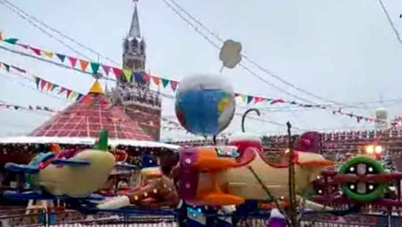 Poveste de iarnă! Imagini de la Târgul de Crăciun din Moscova